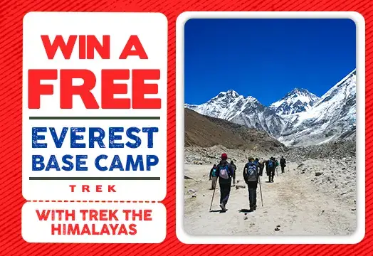 Grab Your Chance to Win a Free Everest Base Camp Trek